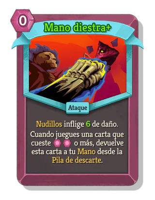 Mano diestra +