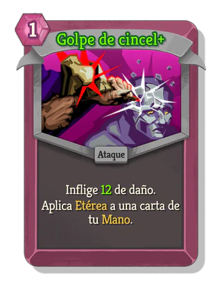 Golpe de cincel +