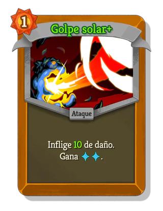 Golpe solar +