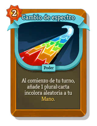 Cambio de espectro