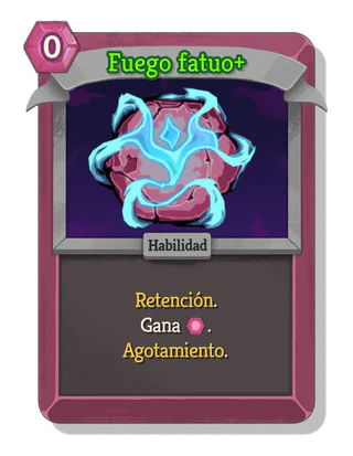 Fuego fatuo +