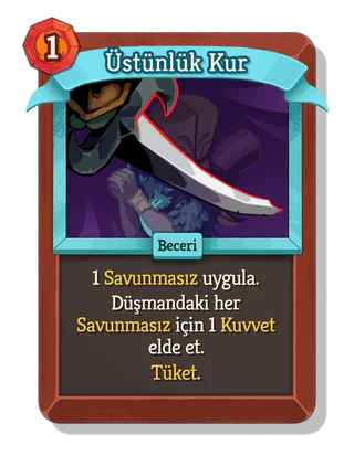 Üstünlük Kur