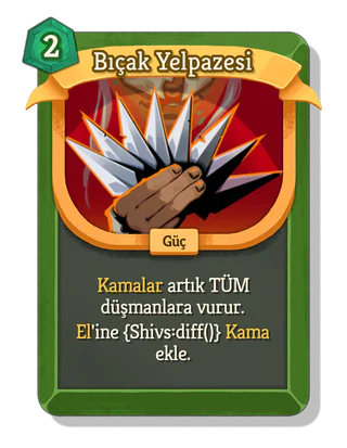 Bıçak Yelpazesi