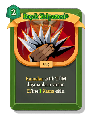 Bıçak Yelpazesi +