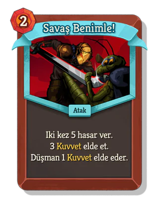 Savaş Benimle!