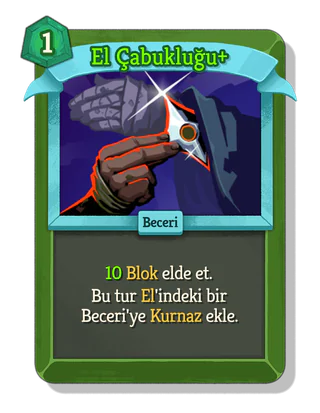 El Çabukluğu +