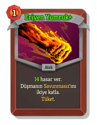 Eriyen Yumruk +