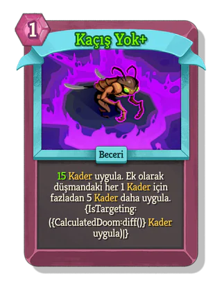 Kaçış Yok +