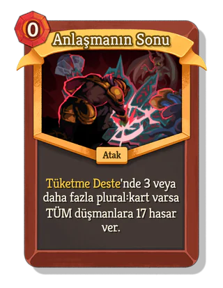 Anlaşmanın Sonu