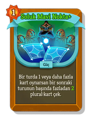 Soluk Mavi Nokta +
