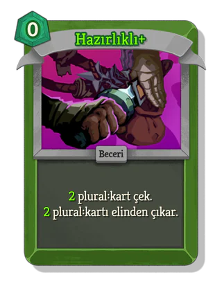Hazırlıklı +