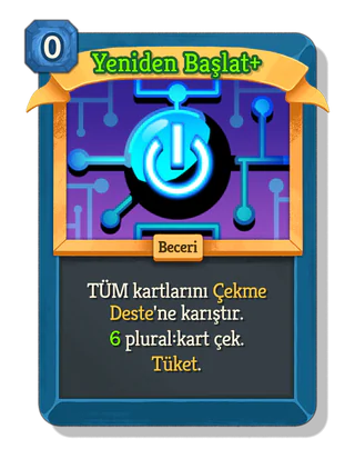 Yeniden Başlat +