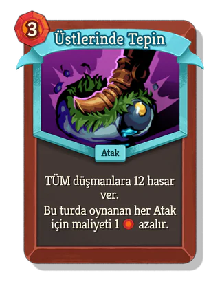 Üstlerinde Tepin