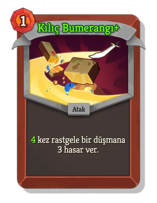 Kılıç Bumerangı +