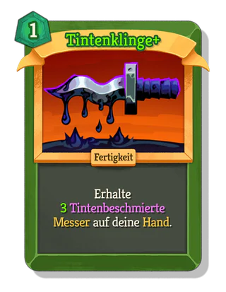 Tintenklinge +
