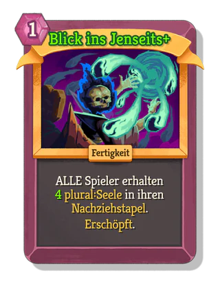 Blick ins Jenseits +