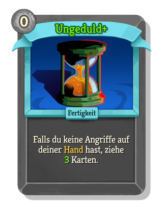 Ungeduld +
