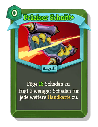 Präziser Schnitt +