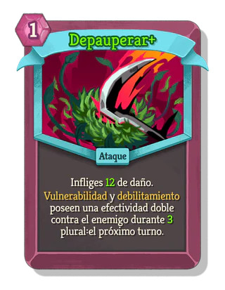 Depauperar +