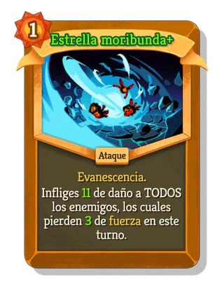 Estrella moribunda +