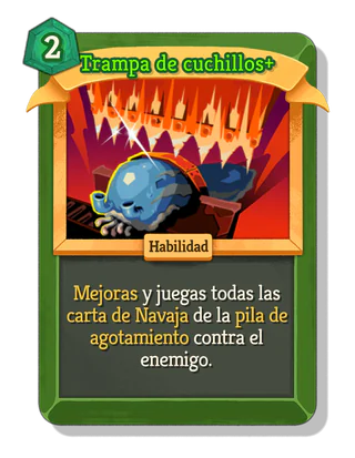 Trampa de cuchillos +