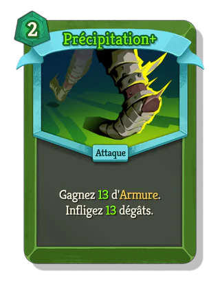Précipitation +