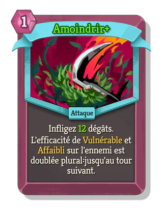 Amoindrir +