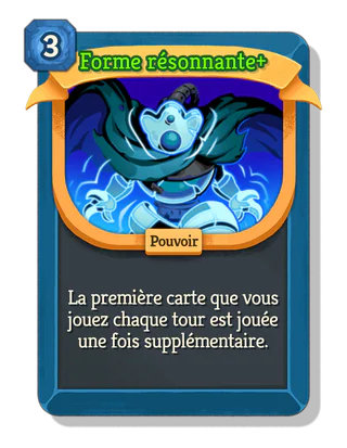 Forme résonnante +