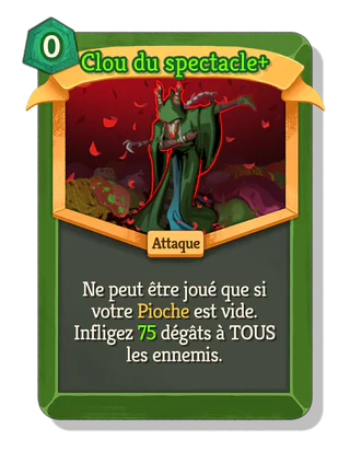 Clou du spectacle +