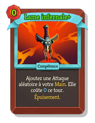 Lame infernale +
