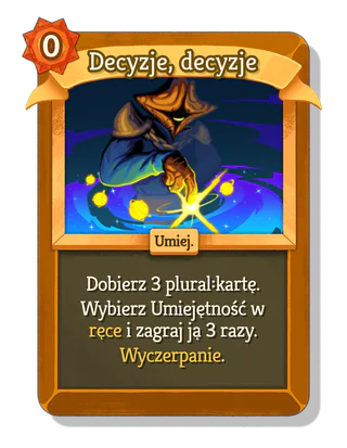 Decyzje, decyzje