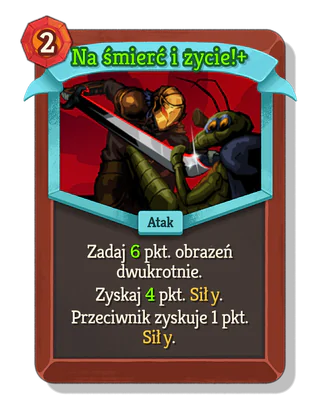 Na śmierć i życie! +