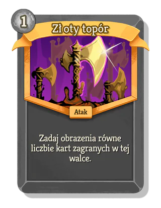 Złoty topór