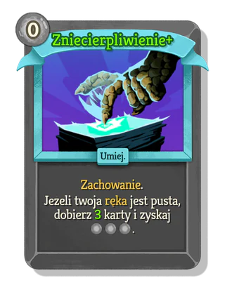Zniecierpliwienie +