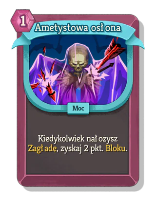 Ametystowa osłona