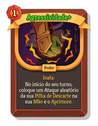 Agressividade +