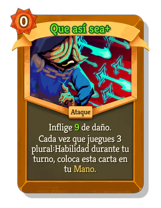 Que así sea +
