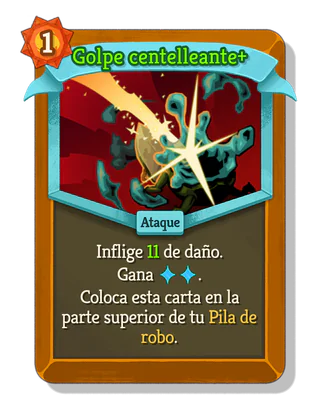 Golpe centelleante +