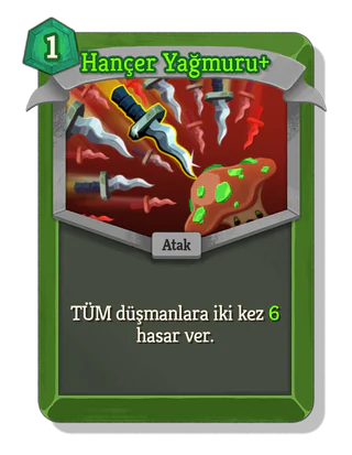 Hançer Yağmuru +