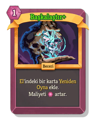 Başkalaştır +