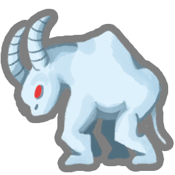 White Beast Statue